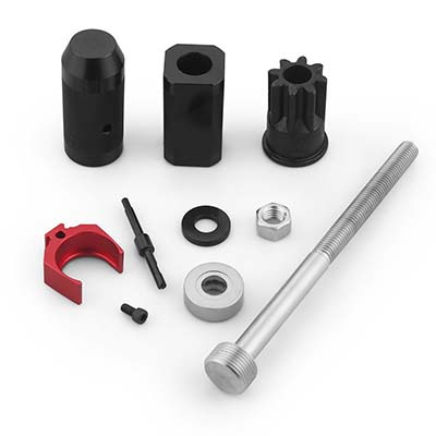 INJECTOR HEIGHT SETTING GAUGE AND  FUEL SYSTEM SETTING TIMING TOOLS